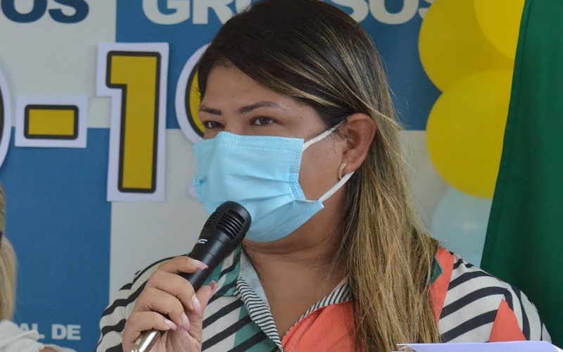 Anny Arielly, Secretária de saúde - foto arquivo