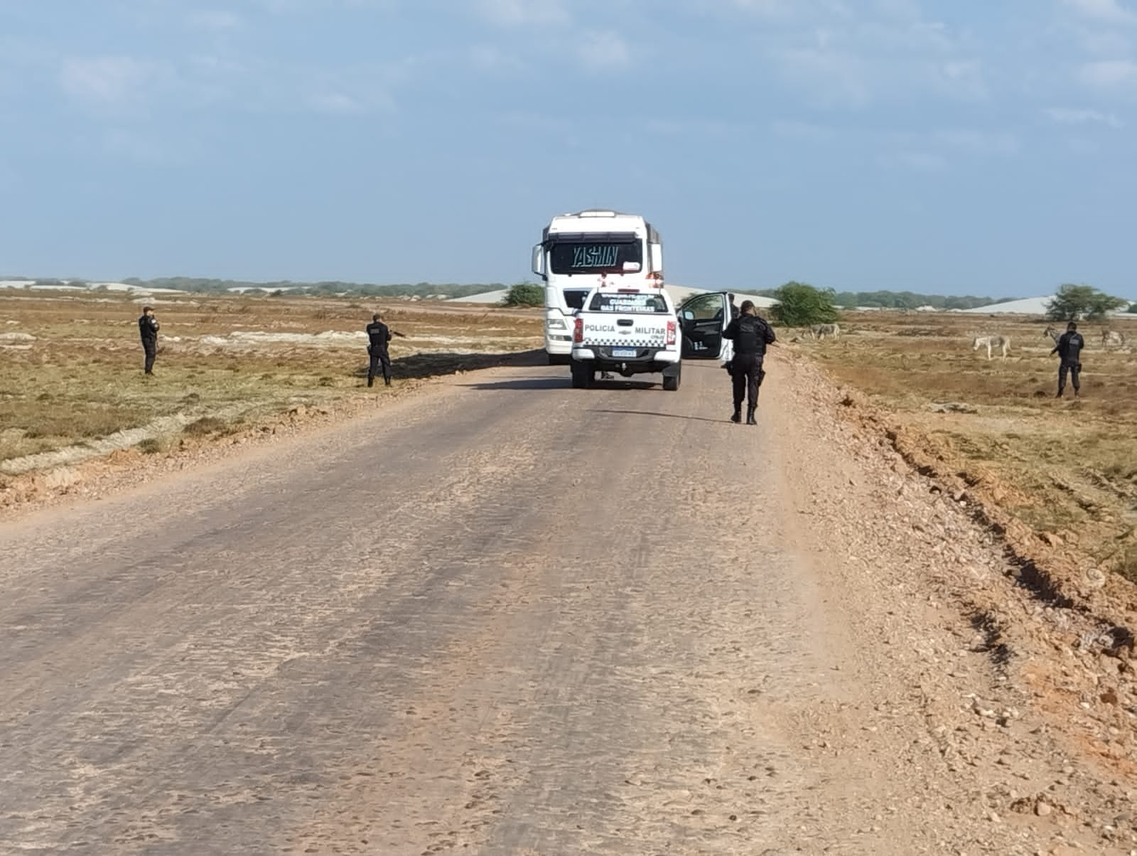 Operação Albatroz reforça o combate a criminalidade em Grossos e Areia Branca