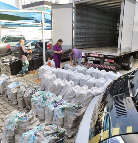 Polícia Federal incinera mais de sete toneladas de drogas apreendias no RN