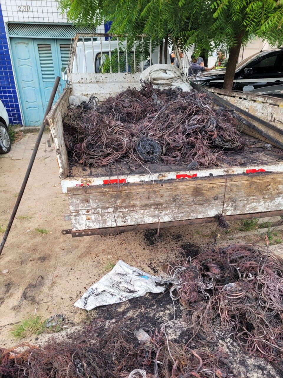 Polícia Civil prende dois suspeitos e apreende mais de 200kg de cobre em São Gonçalo do Amarante, no RN