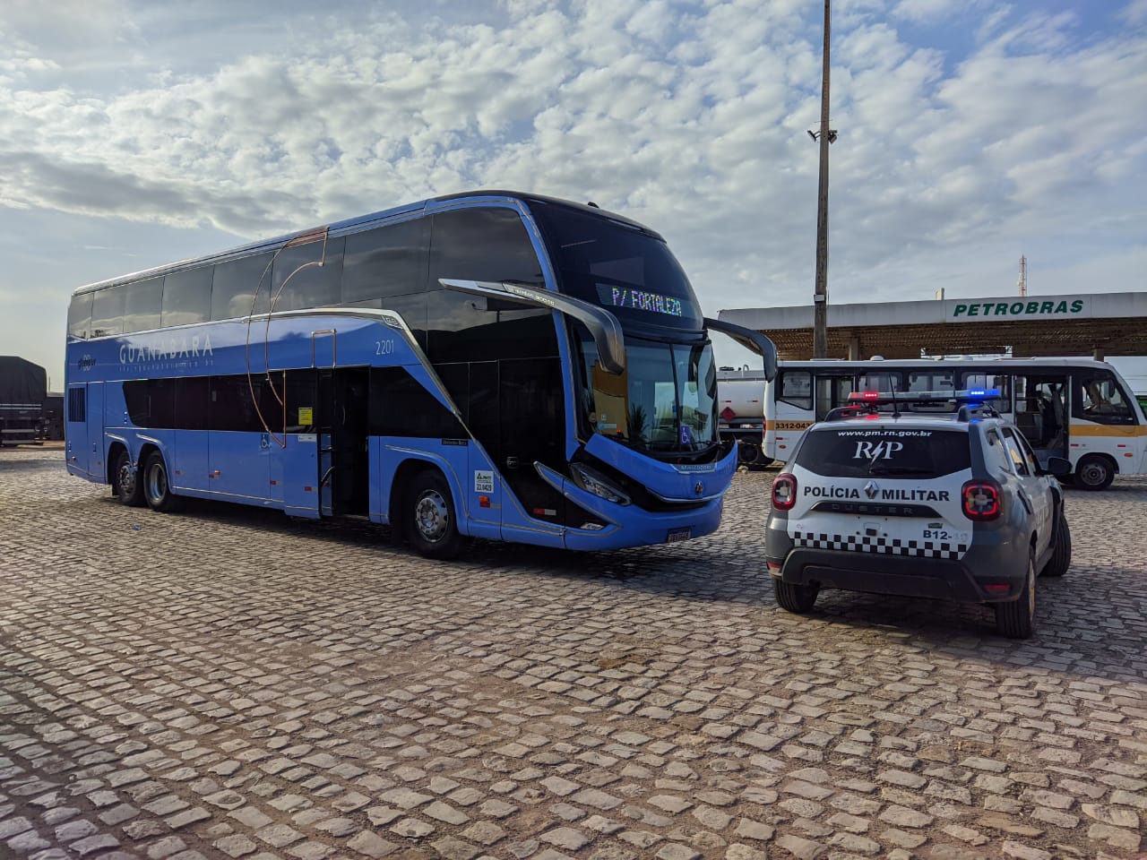 Polícia encontra feto humano dentro de ônibus em Mossoró