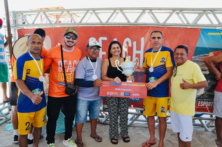 Final do Campeonato de Beach Soccer 2023 marca fim de semana em Tibau