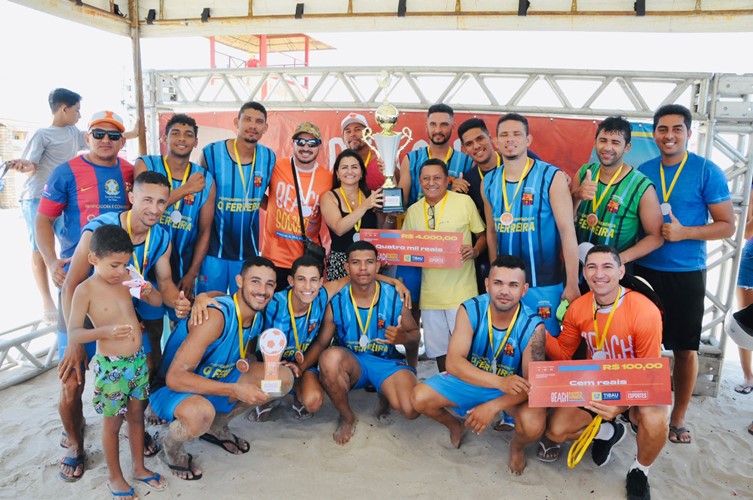 Final do Campeonato de Beach Soccer 2023 marca fim de semana em Tibau