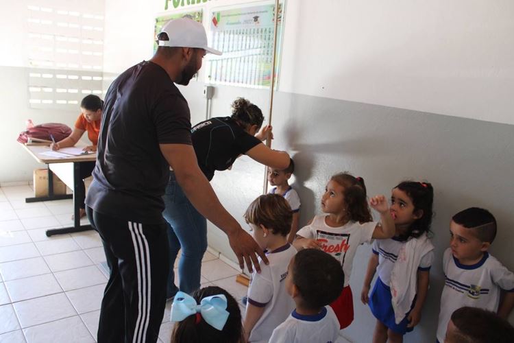 Unidades de ensino de Grossos recebem ações do Programa Saúde na Escola