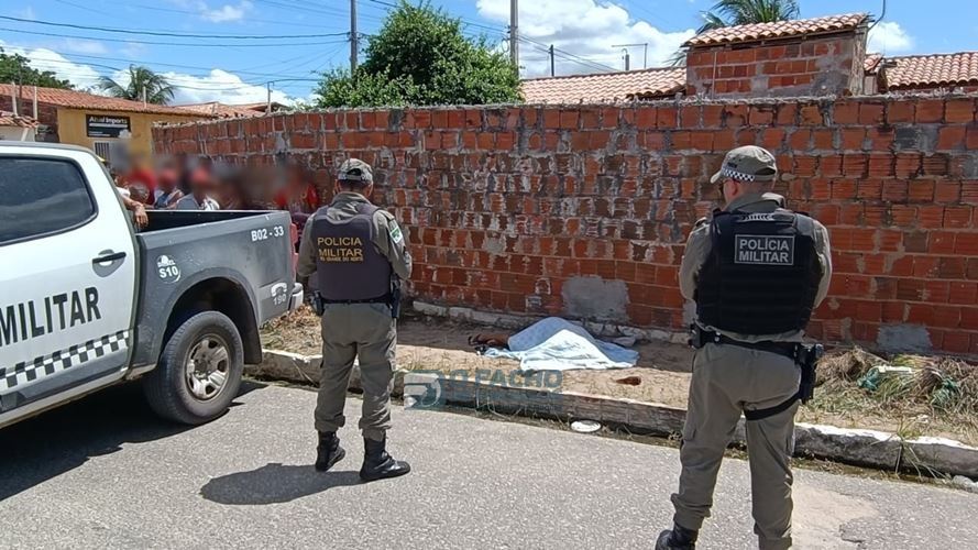 Homem é morto a tiros em via pública em Grossos