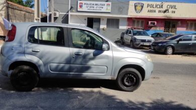 PM prende suspeito com carro roubado em Areia Branca