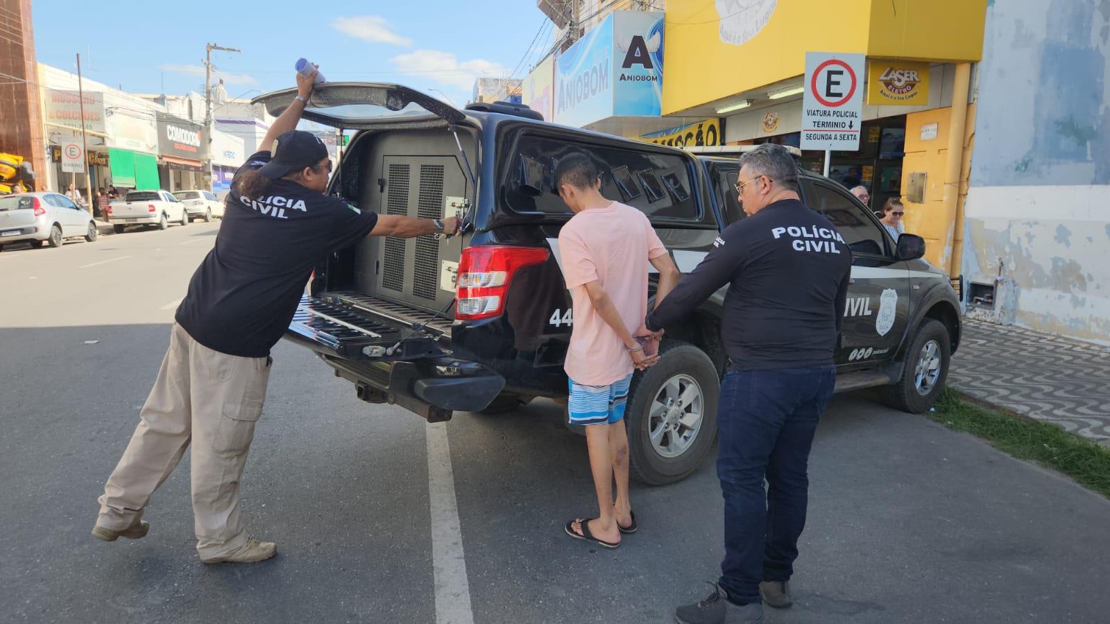 Acusado de homicídio em Areia Branca é preso durante operação da Polícia Civil em Mossoró