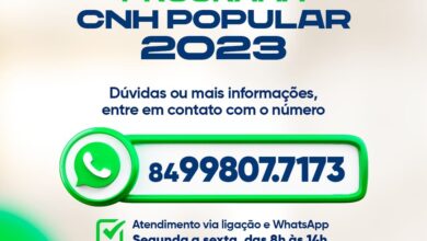 Detran disponibiliza contato para informações sobre a CNH Popular