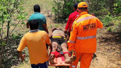 Idoso é resgatado após 24 horas desaparecido em mata na zona rural de Apodi