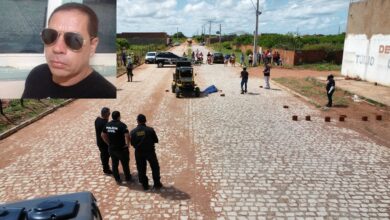 Homem é morto a tiros em via pública na cidade de Serra do Mel