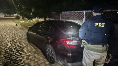 PRF recupera carro roubado durante arrastão em 2022 na zona rural de Grossos