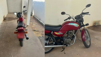 Moto com sinais de adulteração é apreendida em blitz em Grossos