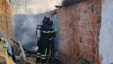 Homem morre carbonizado após casa pegar fogo em Baraúna