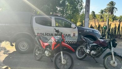 PM de Grossos recupera mais duas motocicletas adulteradas