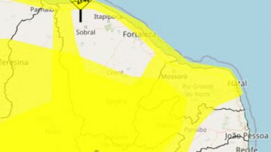 Inmet emite alertas de vendaval e ventos costeiros para cidades do RN