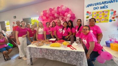 UBS Maria Auxiliadora realiza ações de saúde e conscientização no Outubro Rosa