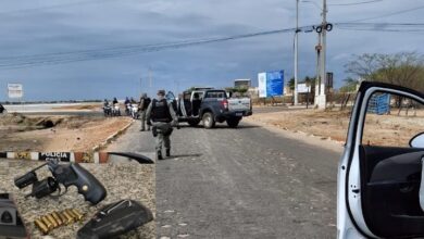 Polícia Militar frustra fuga e apreende arma de fogo em Areia Branca