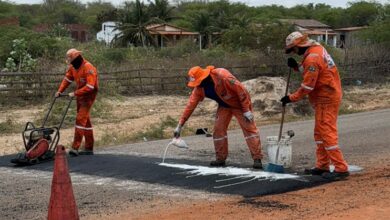 Governo inicia colocação de lombadas na RN litorânea Dehon Caenga