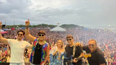 Show da banda Grafith atrai público recorde na final dos Jogos de Verão em Grossos