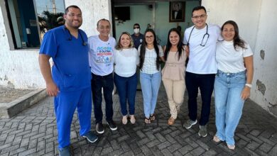 Em primeiro ato como prefeito, Souza dobra número de médicos no Hospital de Areia Branca