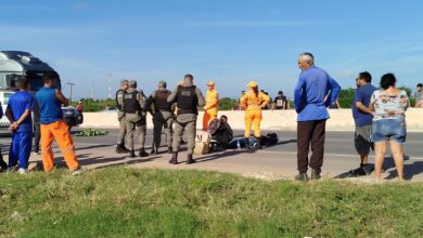 Homem é morto a tiros enquanto trafegava de moto na BR-304, em Mossoró