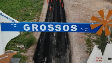 Prefeitura de Grossos assume recapeamento de trecho da RN 012 e revitaliza acesso à cidade