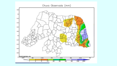 Chuvas devem avançar para o interior do RN na tarde desta sexta-feira (14)