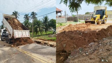 Prefeitura de Tibau realiza manutenção e prepara a cidade para chuvas